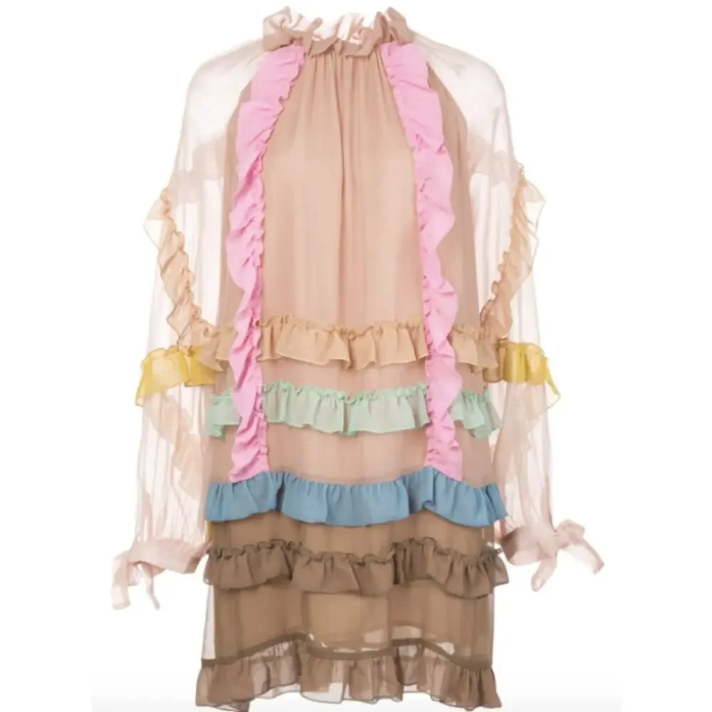 Cynthia Rowley Avery Mini Ruffle Dress